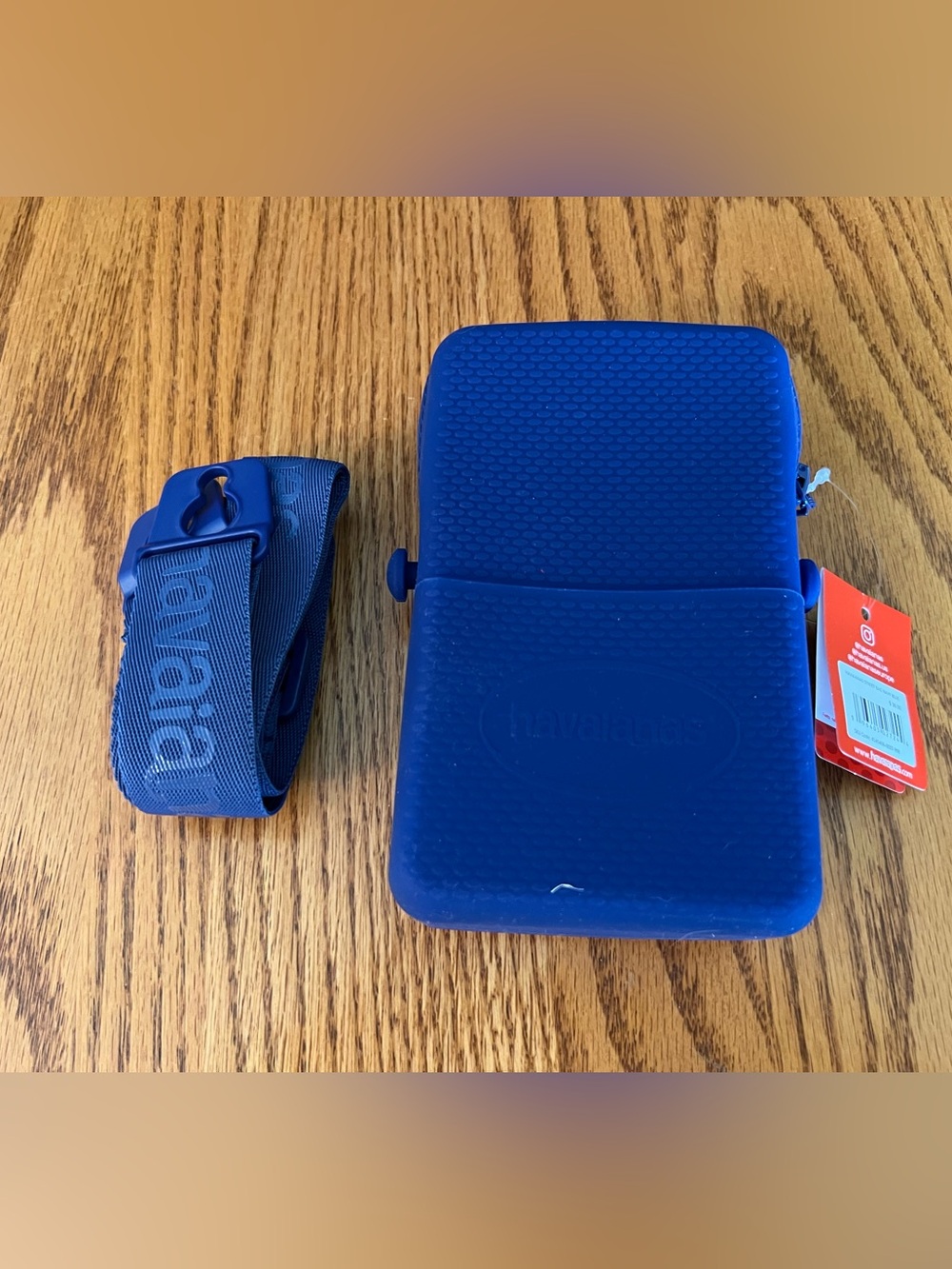 Havaianas Royal Blue Phone Case with Adjustable Strap